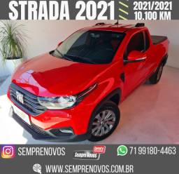 Título do anúncio: Fiat Strada Freedom 1.3 2021 - Km Baixíssima- Impecável 