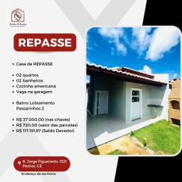 Título do anúncio: Casa para REPASSE com 2 quartos em Gereraú - Itaitinga - CE