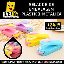Título do anúncio: Selador de Embalagem Plástico-metálica - R$ 24,90 A Unidade