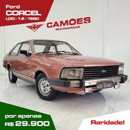 Título do anúncio: Ford Corcel II LDO 1980 RARIDADE!! Lindo, funcionando perfeitamente!! placa preta