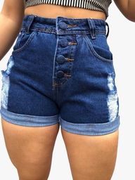 Título do anúncio: Short jeans Feminino cintura alta mom