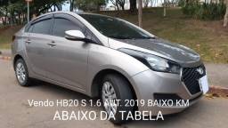 Título do anúncio: ABAIXO TABELA VENDO HB20S 2019 AUT. 1.6