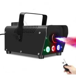 Título do anúncio: Máquina Fumaça 600w 3 Leds Iluminação RGB Controle Remoto