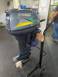 Título do anúncio: Motor de popa Yamaha 15