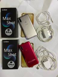 Título do anúncio: Telefone Android - Asus Max Shot - Baita Câmera
