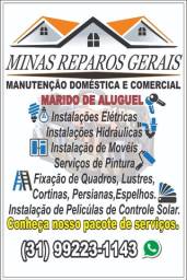 Título do anúncio: Minas Reparos Gerais -Marido de ALuguel - Serviços de reparos Domésticos