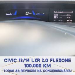 Título do anúncio: CIVIC 2013/2014 LXR 2.0 FlexOne<br>100.000 KM