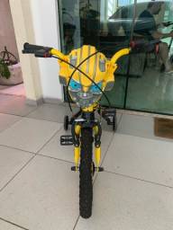 Título do anúncio: Bicicleta infantil Bumble Bee (trasnsforme)