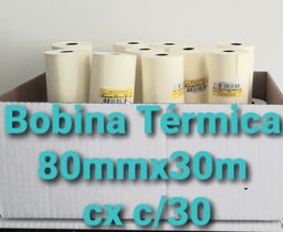 Título do anúncio: Bobina Térmica para PDF 80x30mm Caixa com 30unidades