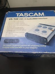 Título do anúncio: Interface Audio/Midi Tascan US-144