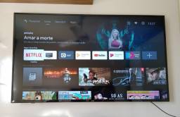 Título do anúncio: Smart TV 4K DLED 50" JVC Android - Wi-Fi HDR 4 HDMI 3 USB / Parcelo 12x 206