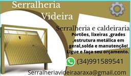 Título do anúncio: Serralheria videira