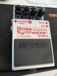 Título do anúncio: Boss Bass Synthesizer - SYB-5 - Com fonte!