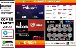 Título do anúncio: Globoplay, Telecine play, Star, Prime Vídeo, Premiere play, Hbo Max