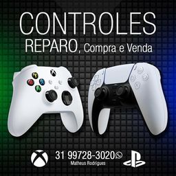 Título do anúncio: Manutenção de Controles Xbox One, 360, X, S, Playstation 5, 4, 3, Limpeza em Consoles