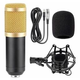 Título do anúncio: Microfone Estúdio Profissional Bm800 Condensador Phantom Youtube Gravação