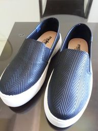 slip on moleca caixa alta trama feminino