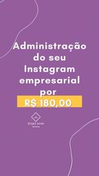 Título do anúncio: Administração de Instagram Empresarial 