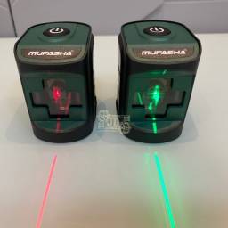 Título do anúncio: Nivel a laser auto nivelamento - Com alerta sonoro - linhas vermelha ou verde