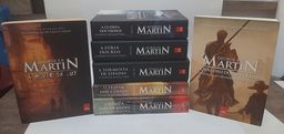 Título do anúncio: Livros As Crônicas de Gelo e Fogo + 2 Livros Extras / George R R Martin
