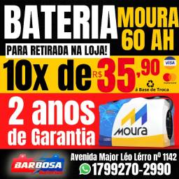 Título do anúncio: Bateria Moura 60ah - Preço Promocional p/ Olx