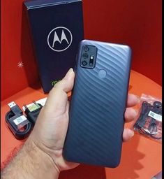 Título do anúncio: Motorola G10 64 Gb, 4 Ram Cor Lilás Cinza Dark