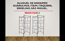 Título do anúncio: Locação de andaimes, Guarulhos e Zona Leste