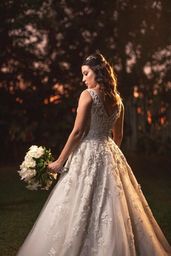 Título do anúncio: Vestido de noiva Cristiano Bernardes 