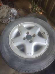 Título do anúncio: Rodas aro 14 originais VW com pneus