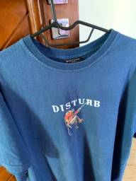 Título do anúncio: Camisa azul disturb 