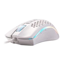 Título do anúncio: Mouse Gamer Redragon Storm Elite Branco RGB 8 Botões 16000 DPI - Loja Natan Abreu