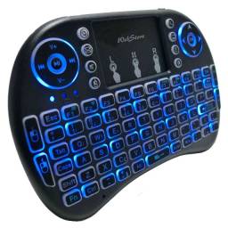 Título do anúncio: Mini teclado iluminado Touchpad Tvs etc..