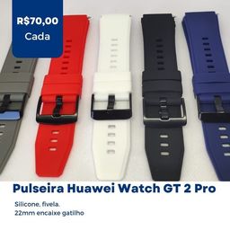 Título do anúncio: Pulseira Silicone Huawei Watch GT 2