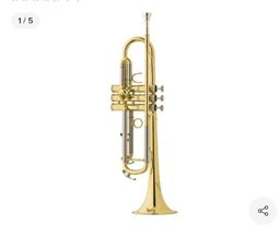 Título do anúncio: trompete eagle tr 504 com case de luxo - novo