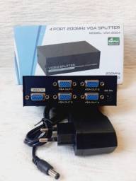 Título do anúncio: Splitter VGA com 4 portas / Oferta imperdível 