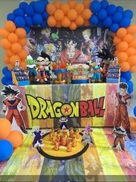 Título do anúncio: Vendo decoração de festa tema Dragon Ball z