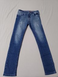 Título do anúncio: V/Calça jeans infantil tamanho 14 usada duas vezes apenas 