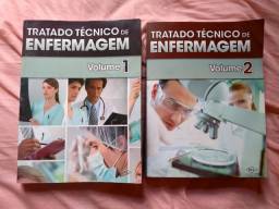 Título do anúncio: Livros Tratado Técnico de Enfermagem