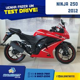 Título do anúncio: Ninja 250 2012 Vermelha