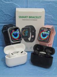Título do anúncio: Promoção Kit Smartwatch D20 + Fone Inpods i13 Pro