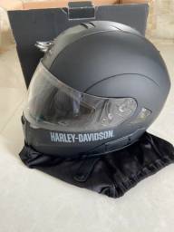 Título do anúncio: Capacete Harley Davidson 56 impecável H-05