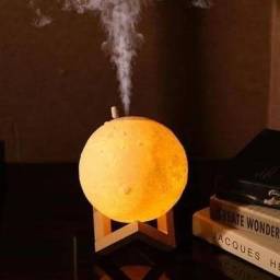 Título do anúncio: Luminária abajur lua completa com umidificador aromatizador