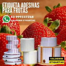Título do anúncio: material autocolante para bandejas de frutas e verduras