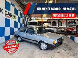 Título do anúncio: Volkswagen Voyage Gl 1.6 Gasolina - 1987 " Raridade "