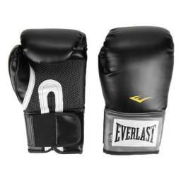 Título do anúncio: Kit Luvas boxe/muay thai Everlast, bandagem 3M volvo, protetor bucal