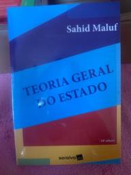 Título do anúncio: Teoria geral do estado / Sahid Maluf 34º edição 