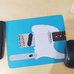 Título do anúncio: Mouse Pad Guitarra Telecaster 17cm x 21,5cm Lates