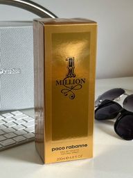 Título do anúncio: Perfume masculino 1 one million Paco Rabanne 200ml lacrado 