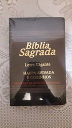 Título do anúncio: Bíblia capa masculina letra gigante 