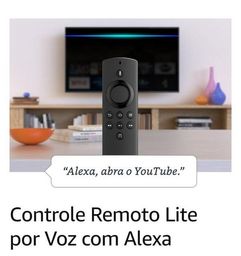 Título do anúncio: Amazon Fire TV Stick Lite | Streaming em Full HD com Alexa | Com Controle Remoto Lite por 